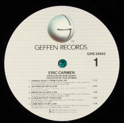 Eric Carmen - secondary