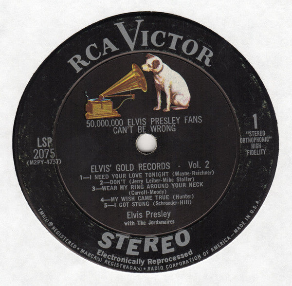 50,000,000 Elvis Fans Can't Be Wrong (Elvis' Gold Records, Vol. 2) - secondary