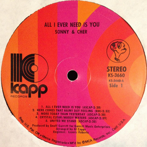All I Ever Need Is You - secondary