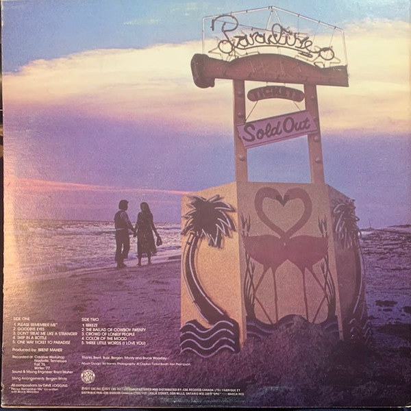 Dave Loggins - One Way Ticket To Paradise