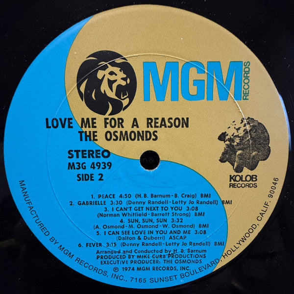 Love Me For A Reason - secondary