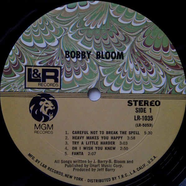 The Bobby Bloom Album - secondary
