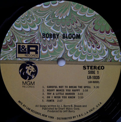 The Bobby Bloom Album - secondary