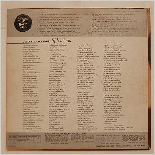 Judy Collins' Fifth Album - secondary