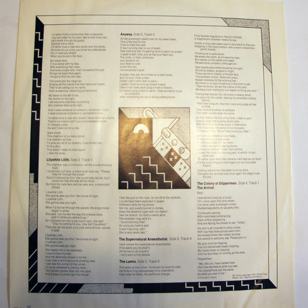 The Lamb Lies Down On Broadway - secondary