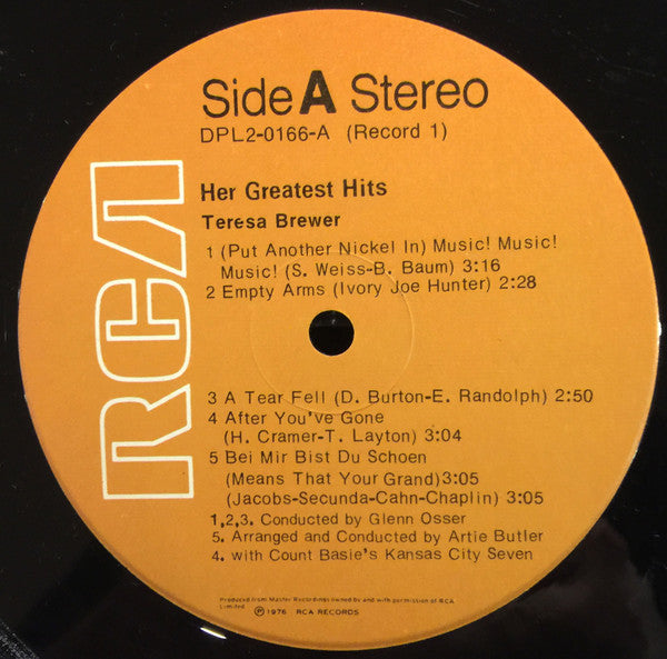 Teresa Brewer - Her Greatest Hits