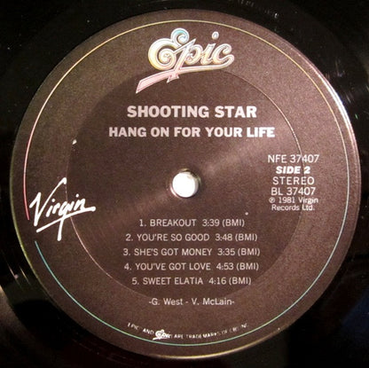 Hang On For Your Life - secondary