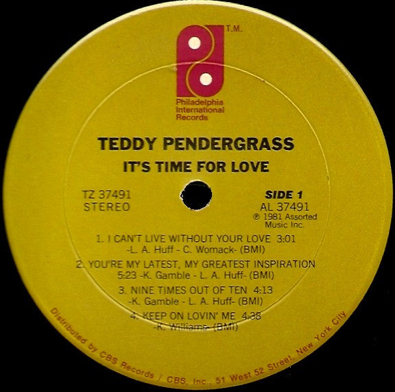 It's Time For Love - secondary