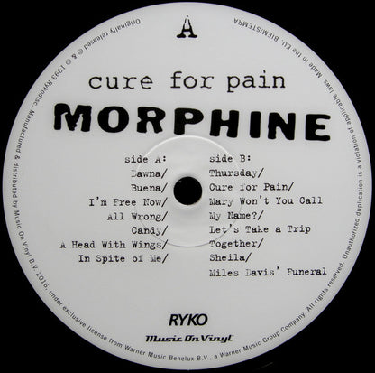 Cure For Pain - secondary