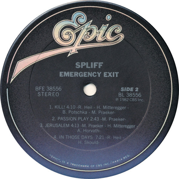 Emergency Exit - secondary