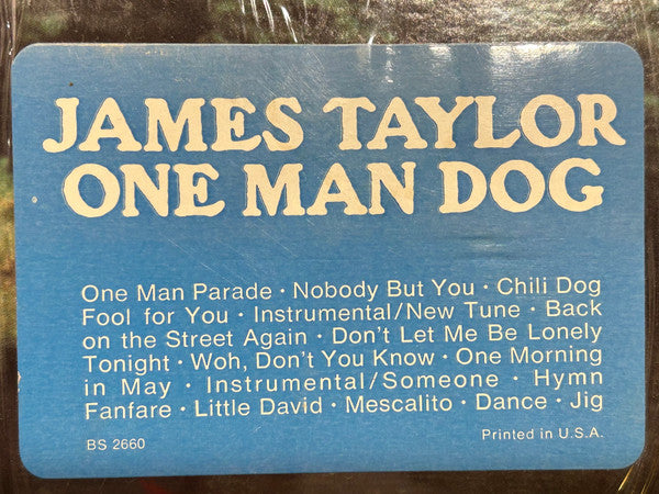 One Man Dog - secondary