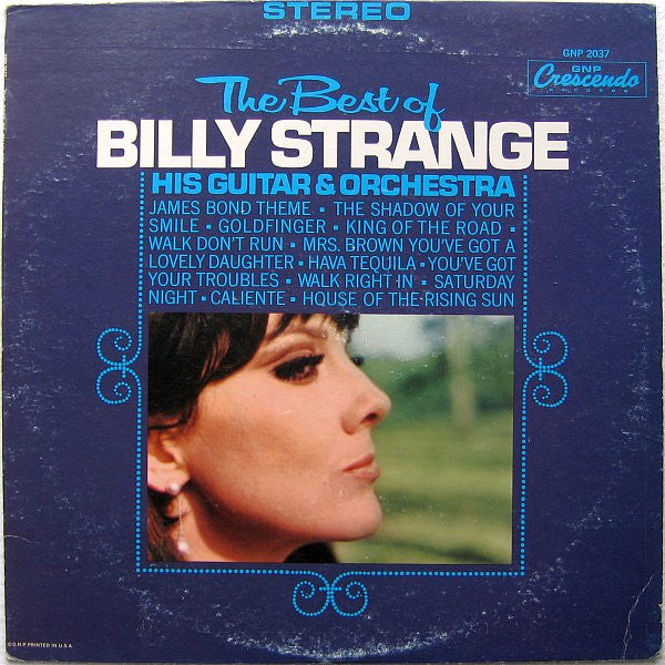 The Best Of Billy Strange His Guitar & Orchestra - primary
