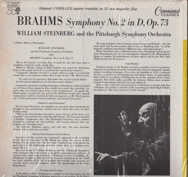 Symphony No. 2 In D, Opus 73 - secondary