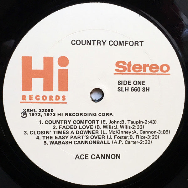 Ace Cannon - Country Comfort