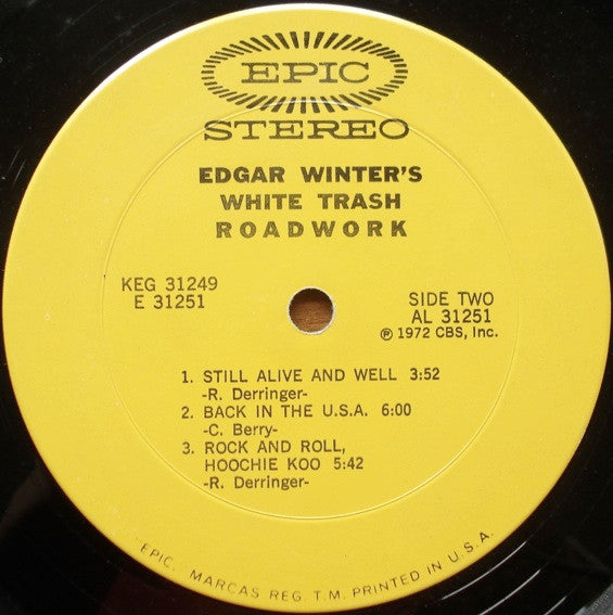 Edgar Winter's White Trash - Roadwork