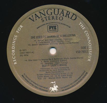 Buffy Sainte-Marie - She Used To Wanna Be A Ballerina