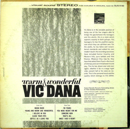 Vic Dana - Warm & Wonderful