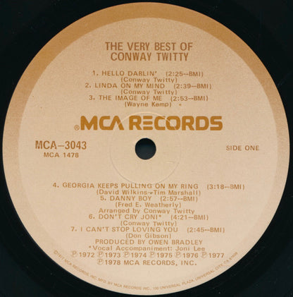 The Very Best Of Conway Twitty - secondary