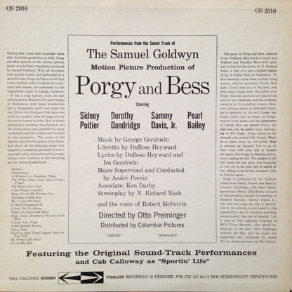 Porgy And Bess (An Original Sound Track Recording) - secondary