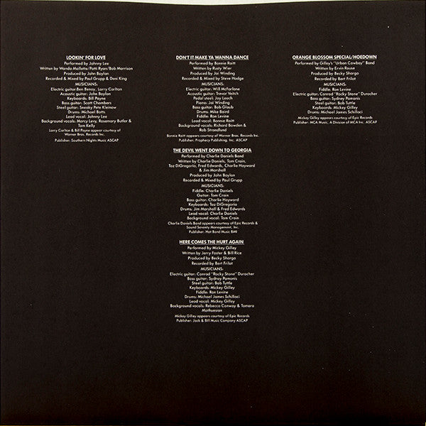 Urban Cowboy (Original Motion Picture Soundtrack) - secondary