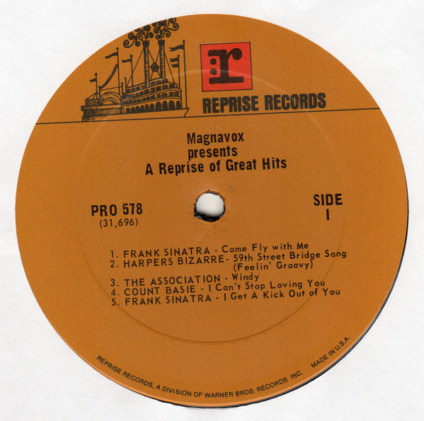 Magnavox Presents... A Reprise Of Great Hits - secondary