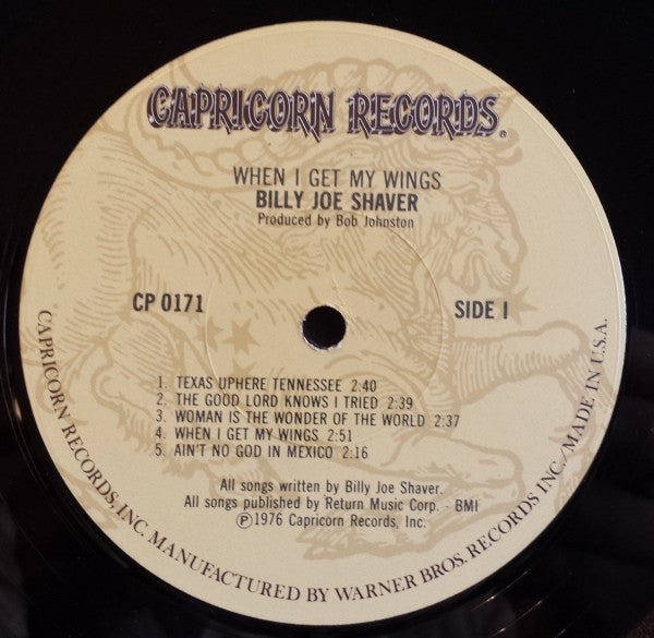 Billy Joe Shaver - When I Get My Wings