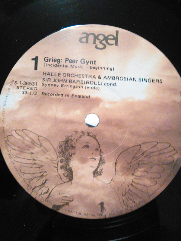 Edvard Grieg, Sir John Barbirolli, Hallé Orchestra, Sheila Armstrong, The Ambrosian Singers - Peer Gynt
