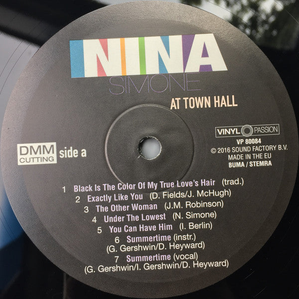 Nina Simone - Nina Simone At Town Hall
