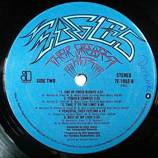 Their Greatest Hits 1971-1975 - secondary