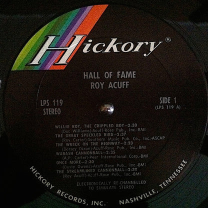 Roy Acuff - Country Music Hall Of Fame