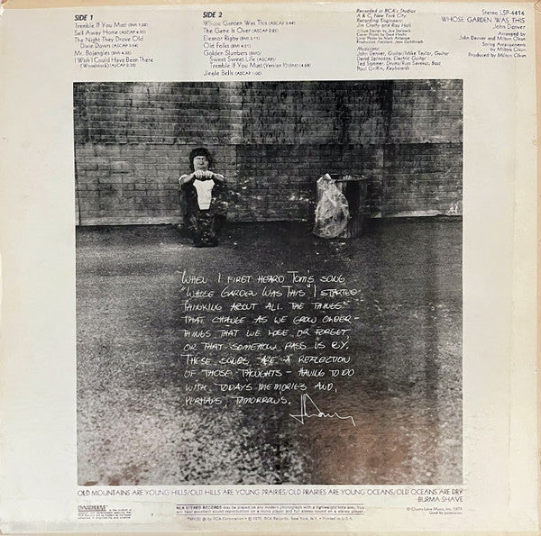 Whose Garden Was This - secondary