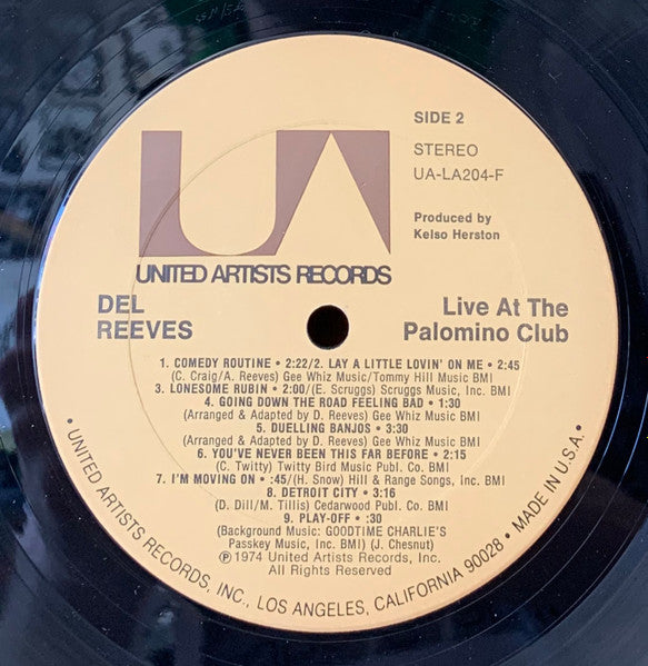 Live At The Palomino Club - secondary