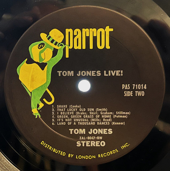 Tom Jones Live! At The Talk Of The Town - secondary