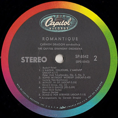 Carmen Dragon, Capitol Symphony Orchestra - Romantique