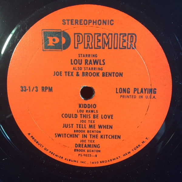 Starring Lou Rawls - secondary