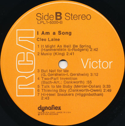 I Am A Song - secondary