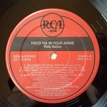 Hold Me In Your Arms - secondary