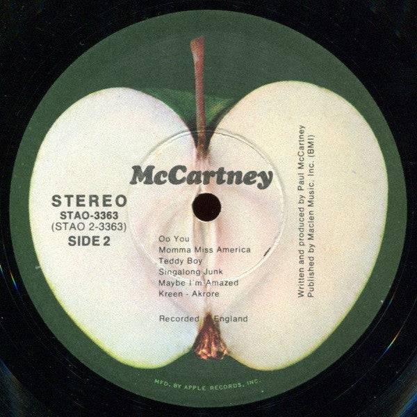 McCartney - secondary