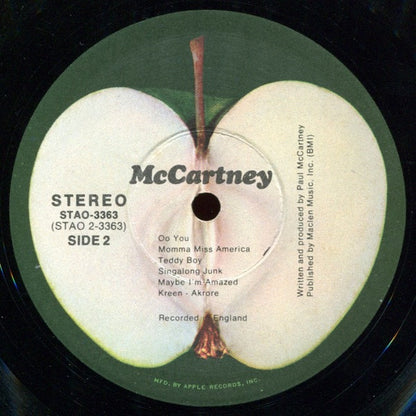 McCartney - secondary