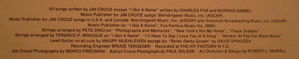 Jim Croce - Photographs & Memories: His Greatest Hits