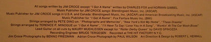 Jim Croce - Photographs & Memories: His Greatest Hits