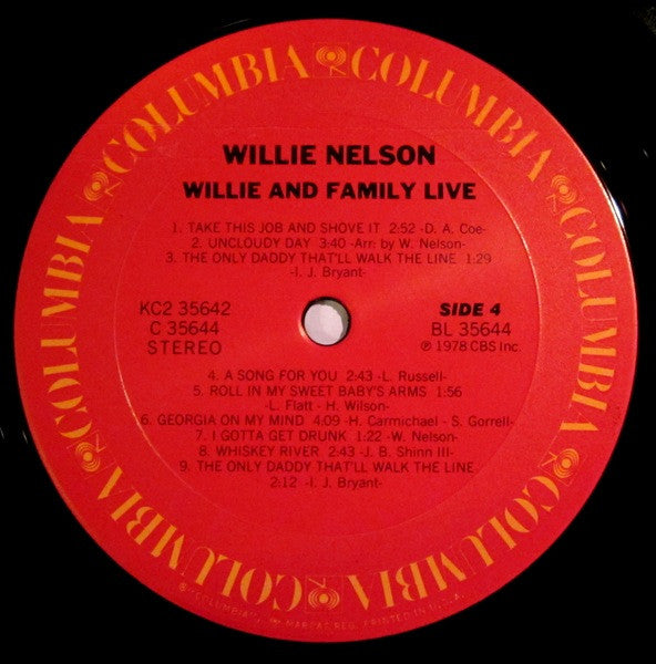 Willie And Family Live - secondary