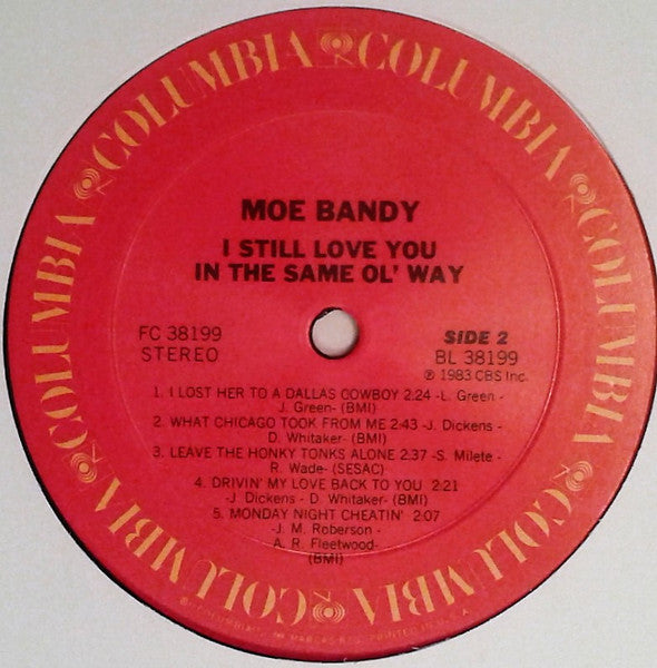 I Still Love You In The Same Ol' Way - secondary