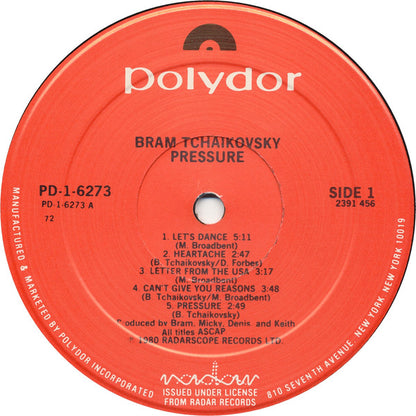 Pressure - secondary