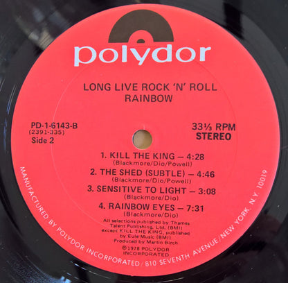 Long Live Rock 'N' Roll - secondary