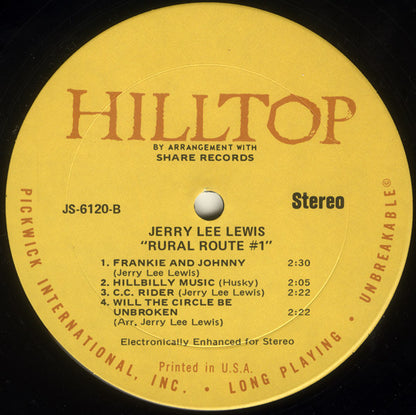 Jerry Lee Lewis - Rural Route #1