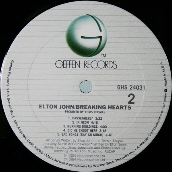 Breaking Hearts - secondary