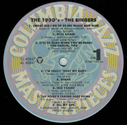 The 1930's -The Singers - secondary