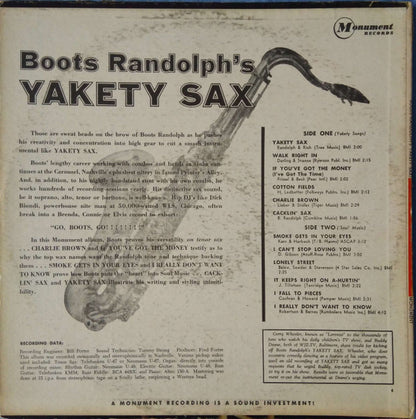 Boots Randolph's Yakety Sax! - secondary