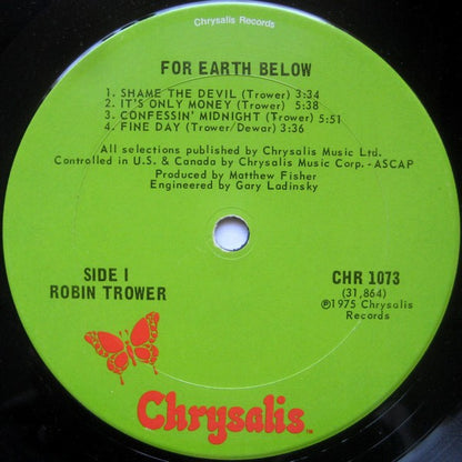 For Earth Below - secondary